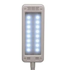 MAUL Stolná lampa "Pearly colour vario", biela, LED, nastaviteľná