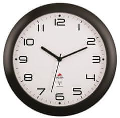Alba Nástenné hodiny "Hornew Rc", radio-control, 30 cm, čierne, HORNEWRC N