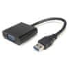 USB 3.0 adaptér na VGA, FULL HD 1080p khcon-39