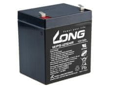 Long Long 12V 5Ah olovený akumulátor HighRate F1 (WP5-12SHR F1)