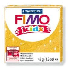 FIMO Modelovacia hmota kids 8030 42g zlatá s trblietkami, 8030-112