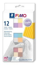 FIMO FIMO soft sada 12 farieb 25 g PASTEL