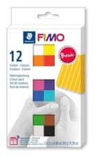 FIMO FIMO soft sada 12 farieb 25 g BASIC, 8023 C12-1
