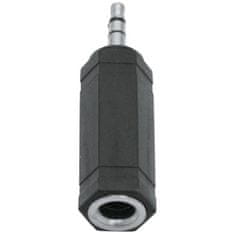 Omnitronic redukcia mini jack 3,5 mm zástrčka / Jack 6,35 mm zásuvka, stereo