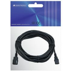 IEC predlžovací kábel, 10 m