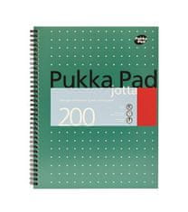 Pukka Pad Blok "Metallic Jotta", A4+, linajkový, 100 listov, špirálová väzba, JM018-LINED