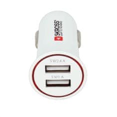 Skross USB nabíjací autoadaptér Dual Car Charger, 2x USB, 3400mA max