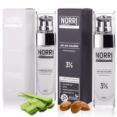 NORRI Anti-age hyaluron 3% 30ml + Hydratation cream 30 ml 