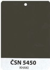 Kamuflážní barvy Kamuflážny syntetická MILITARY farba - odtiene ČSN, ČSN 5450 KHAKI CZ, 0,8kg