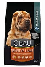 CIBAU Ciba Adult Sensitive Lamb & Rice 12kg + 2kg ZADARMO