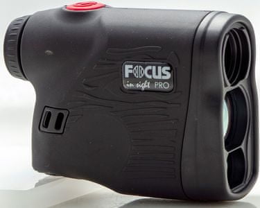 focus optics focus in sight pre výrazná farebná kombinácia laserová technológia pre presné meranie pracovný dosah 4 až 1000 m presnosť merania na 1 m 4 režimy použitia štandard golf hmla rýchlosť špičková optika so 6-násobným zväčšením ohnisková vzdialenosť 21 mm antireflexný povlak FMC okulár 16 mm vhodný aj pre nositeľa okuliarov vhodný pre použitie na mori a pri hraní golfu