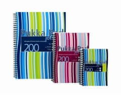Pukka Pad Blok "Jotta", mix farieb, linajkový, drôtená krúžková väzba, A4, 100 listov, A15552081/JP018-LINED