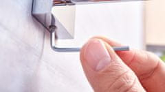 Tesa Ekkro samolepiaci držiak pohára na zubné kefky, chróm, 95 mm x 67 mm x 110 mm
