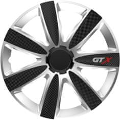 Versaco Puklice GTX carbon Čierna a Strieborná 14" 4ks