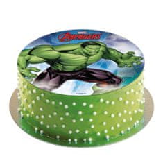 Dekora Jedlý papier na tortu Hulk 20 cm