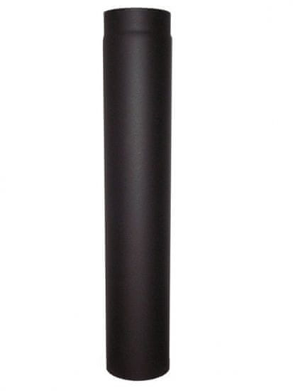 Lienbacher Dymovod rúra rovná o130/1000/15, oceľ, čierna