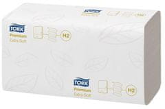 Tork 100297 Uteráky "Premium Interfolded", extra biely, papierové, skladané, systém H2