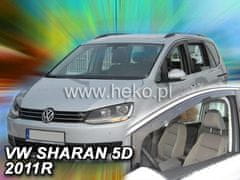 HEKO Deflektory okien VW Sharan 2010- (predné)
