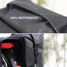 Dutch Mountains Taška na bicykel Bicycle Bag Double Black