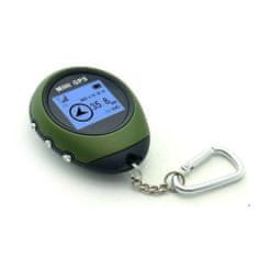 SpyTech Mini GPS navigácia s kompasom na kľúče PG03