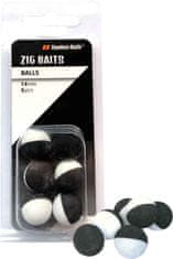 Tandem Baits Balls nástraha 14mm/6ks čierno/biela