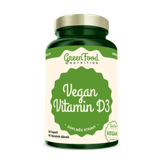 GreenFood GreenFood Vitamín D3 Vegan 60 kapslí