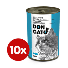 Dibaq DON GATO konzerva mačka ryba 10x415 g