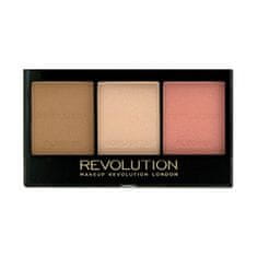 Makeup Revolution Rozjasňujúca kontúrovacia sada na tvár (Ultra Brightening Contour Kit) (Odtieň C01)