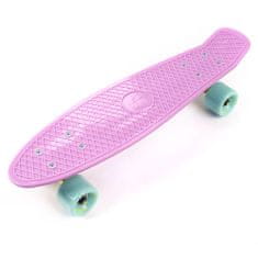 MTR Pennyboard 56 cm AL truck, ružová-mätová S-106