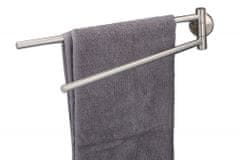 TimeLife Držiak na uteráky 2 ramienka 50x5,8x9,3 cm uchytenie skrutky