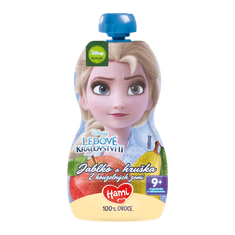 Hami Disney Frozen Elsa ovocná kapsička Jablko a Hruška 6x 110 g, 9+