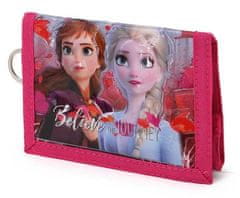 KARACTERMANIA Detská peněženka Frozen 2 Ľadové kráľovstvo Believe 3D