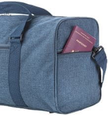 TRAVEL Z Taška Hipster Travelbag Jeans Blue