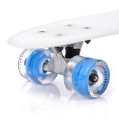 MTR Pennyboard 56 cm s LED kolieskami, WHITE EAGLE S-112