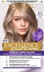 Loreal Paris Permanentná farba na vlasy Excellence Cool Creme (Odtieň 4.11 Ultra ash brown)
