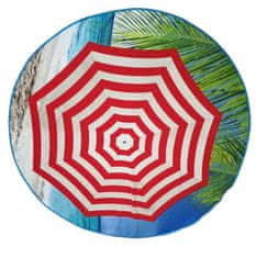 Jahu Plážová osuška kruh Slnečník pr.150 cm