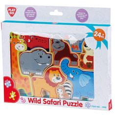 Wiky Puzzle Safari zvieratká 24x18cm
