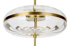 KINGHOME CHAPLIN 360 závesné svietidlo mosadz - LED, sklo"