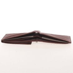 Delami Kožená peňaženka pre mužov Delami, hnedá