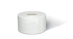Tork 120161 Toaletný papier "Universal mini jumbo", biely, systém T2, 1vrstvý, priemer 19 cm