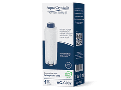 Aqua Crystalis AC-C002 vodný filter pre kávovary DeLonghi (Náhrada filtra DLS C002) - 3 kusy
