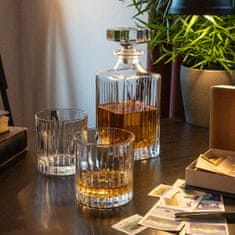 Diamante Broadway whisky sada s fľašou a pohármi