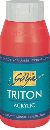 KREUL Akrylová farba "TRITON SOLO GOYA", čerešňová, 750 ml