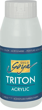 KREUL Akrylová farba "TRITON SOLO GOYA", strieborná, 750 ml