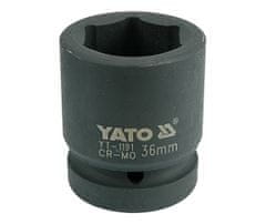 YATO Nadstavec 1" rázový šesťhranný 36 mm CrMo