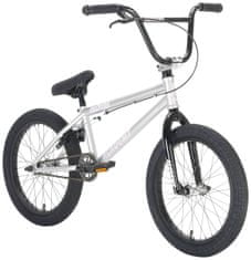 Academy BMX Inspire 18" 2021 Freestyle BMX Bicykel Silver/Black