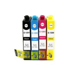 Miroluk Atramentová náplň pre Epson Stylus SX 235 W kompatibilná (čierna - black, azúrová - cyan, purpurová - magenta, žltá - yellow)
