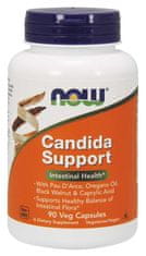 NOW Foods Candida Support, 90 rastlinných kapsúl