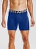 Boxerky UA Charged Cotton 6in 3 Pack-BLU L