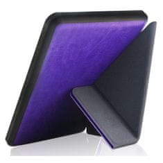 Amazon Puzdro Origami OR41 - Amazon Kindle 6, Paperwhite 1, 2, 3 fialové - magnet, stojan